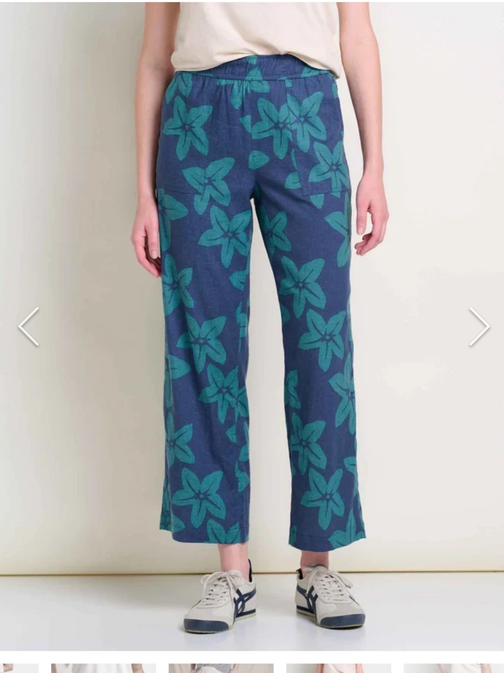 Toad & Co. Taj Hemp Pants. Size Small.